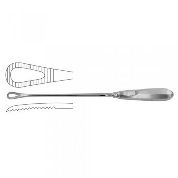 Pestalozza Placenta Scoop Stainless Steel, 30 cm - 11 3/4"